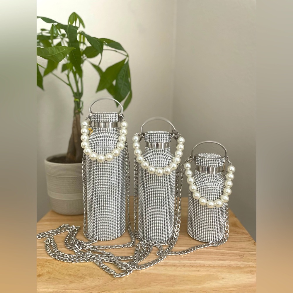 Sparkle Water Bottle - Stainless Steel 17oz